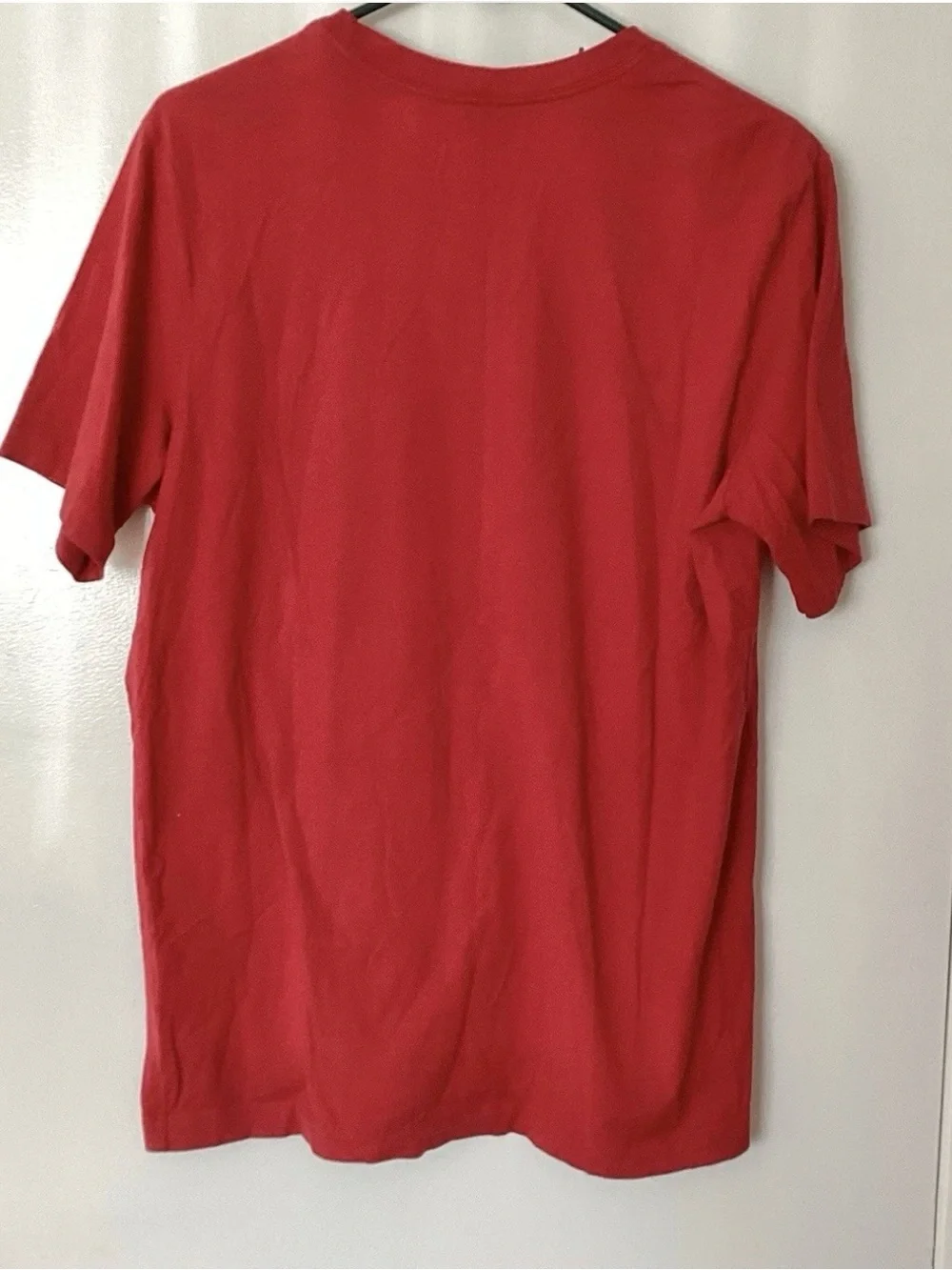 Jordan Red Short Sleeve T-Shirt with Jumpman Graphic